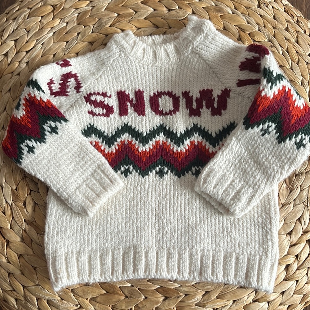 Zara sweater size 9-12 months!!